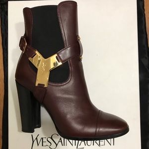 SOLD Yves Saint Laurent Thelma Booties (7.5 / 38)